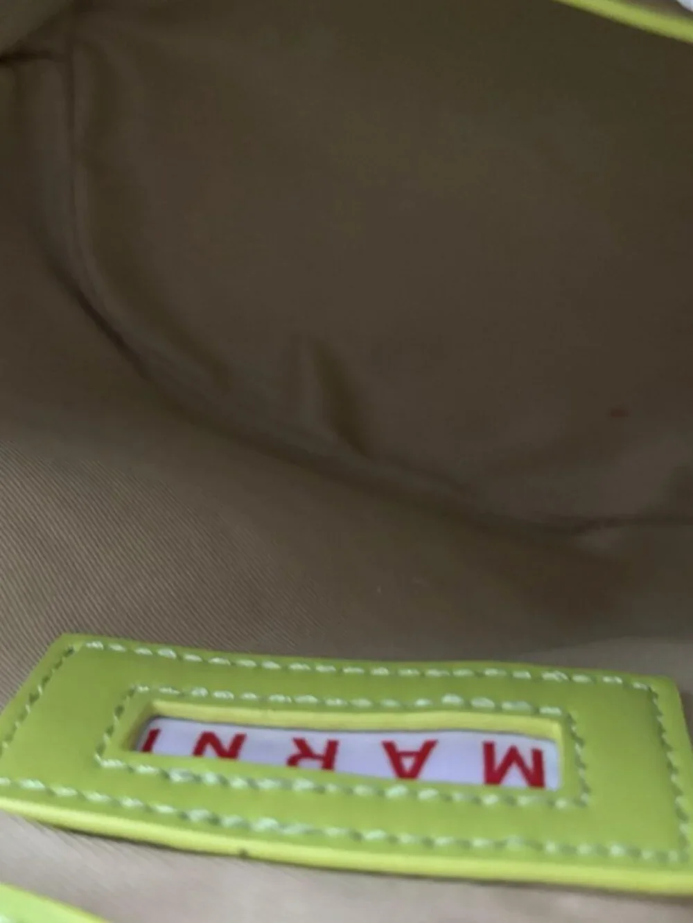 ☺️Marni☺️ Green - Woven Basket - Mini Grocery Basket